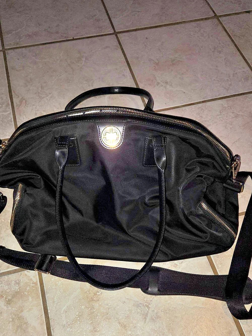 Tumi Black Tote Bag